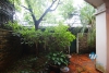Unfurnished 4 bedrooms house with garage for rent in Xuan Dieu st, Tay Ho area.